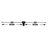 Diamond Antenna W-735 (40m/80m) Diamond Antenna W-735 (40m/80m)