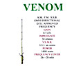 Sigma Venom HG CB and 10m L/2 antenna with radials