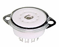 Tube socket chassis Noval 9 pin